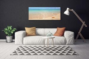 Obraz na plátne Pláž hviezdice príroda 125x50 cm