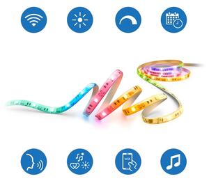 Philips - LED RGBIC stmievateľný pásik SMART STRIP 10m LED/43W/230V 2700/6500K Wi-Fi