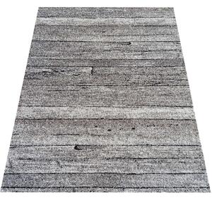 DY Sivý moderný koberec s abstraktným vzorom Panamero 20 Rozmer: 60x100 cm