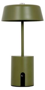 MUZZA Stolná LED lampa Melada zelená