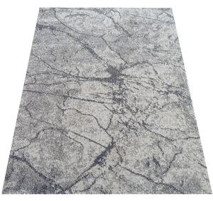 DY Sivý koberec s mramorovým vzorom Vista 08 Rozmer: 80x150 cm