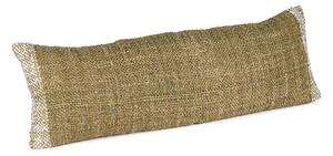 MUZZA Vankúš Vara 100 x 35 cm béžovo-zelený
