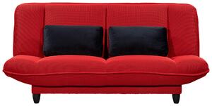 ROZKLADACIA POHOVKA, textil, červená MID.YOU - Sedačky, Online Only