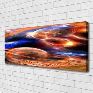 Obraz na plátne Abstrakcie vesmír 125x50 cm