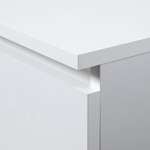 Ak furniture Skriňa Rexa II 80 cm biela
