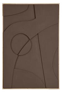 MUZZA Obraz Andrew II. 60 x 90 cm hnedá