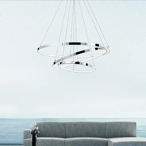 LED luster Aria 135W 80 chrome