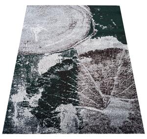 DY Moderný sivo-zelený koberec Otto 04 Rozmer: 80x150 cm