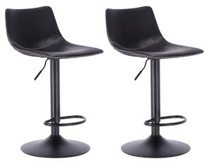 2x Barová stolička Hawaj CL-845 čierna