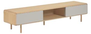 MUZZA Drevený TV stolík Marewa 180 x 41 cm