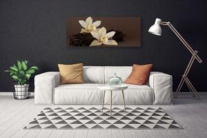 Obraz Canvas Kvety vanilky do kuchyne 125x50 cm