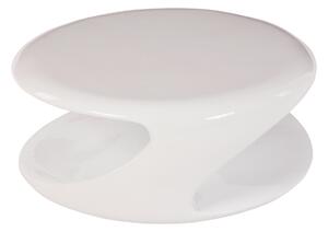KONFERENČNÝ STOLÍK, biela s vysokým leskom, plast, 80/33 cm Livetastic - Stolíky do obývačky, Online Only