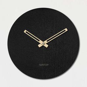 Drevené nástenné hodiny kruh - javor, dub, orech, buk | SENTOP HDFK037