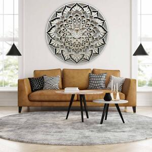 Vyrezávaná drevená 3D mandala na stenu | SENTOP PR0460