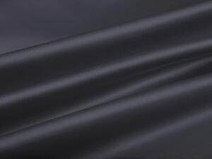 Látka polyesterový satén LUX-L056 Antracitovo sivá - šírka 150 cm
