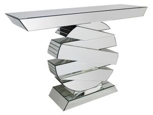 KONZOLOVÝ STOLÍK, strieborná, 119/35,5/80 cm Livetastic - Stolíky do obývačky, Online Only