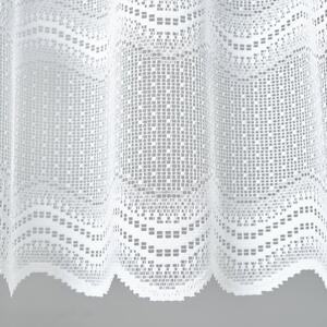 Hrubá žakárová záclona na mieru - metráž, výška 150 cm (A3812)