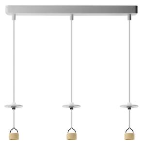 Lucas Base 3L Pendant Gu10 biele