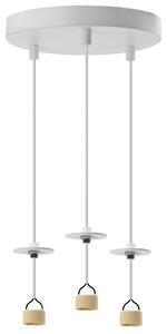 Lucas Base 3R Pendant Gu10 biele