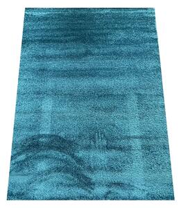 BE Koberec Mosso 8251 TURQUOISE – Tyrkysová obdĺžnikový Rozmer: 50x80 cm