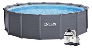 INTEX Graphite Panel Pool ™ 478 x 124 cm