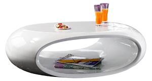 KONFERENČNÝ STOLÍK, biela s vysokým leskom, plast, 100/70/32 cm Livetastic - Stolíky do obývačky, Online Only