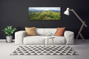Obraz na plátne Veľká múr hora krajina 125x50 cm