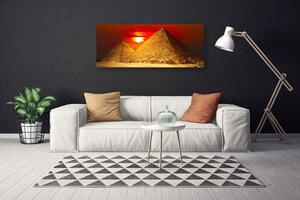 Obraz na plátne Pyramídy architektúra 125x50 cm