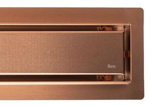Odtokový žľab REA Neox pro Brushed Copper 70