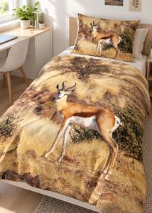 3d obliečky Antilope mikroplyš 140x200 cm