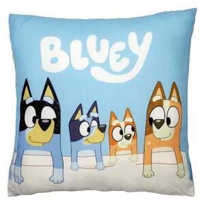 Jerry Fabrics Detský vankúšik s potlačou - Bluey - rodina | 40 x 40 cm
