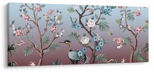 Obraz - Vtáčí park (120x50 cm)