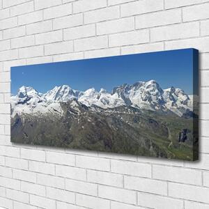 Obraz Canvas Hory sneh príroda 125x50 cm