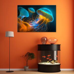 Obraz na plátne Úchvatné medúzy Rozmery: 60 x 40 cm