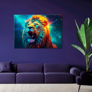 Obraz na plátne Kráľovský lev Rozmery: 60 x 40 cm