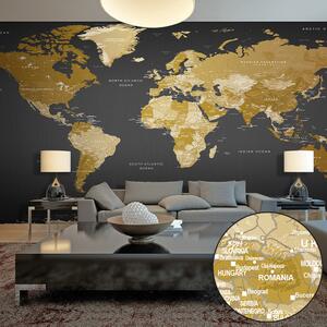 FototapetaXL - Mapa sveta: Farebná geografia III