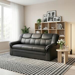 TROJMIESTNA POHOVKA, textil, čierna MID.YOU - Sedačky, Online Only