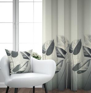 Ervi Blackout zatemňovací záves Super print - Elegantné lístie č.29