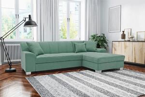ROHOVÁ SEDAČKA, textil, mätovozelená MID.YOU - Sedačky, Online Only