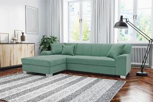ROHOVÁ SEDAČKA, textil, mätovozelená MID.YOU - Sedačky, Online Only