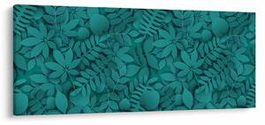 Obraz listov (120x50 cm)