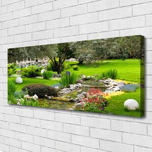 Obraz Canvas Zahra strom kvety príroda 125x50 cm