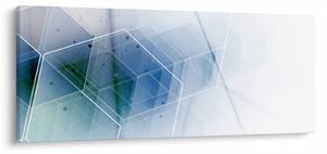 Obraz - Geometrické útvary (120x50 cm)