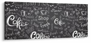 Obraz - Coffee (120x50 cm)