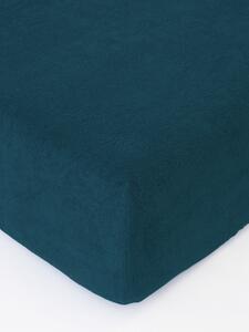 Froté plachta 140 × 200 cm - petrolejová