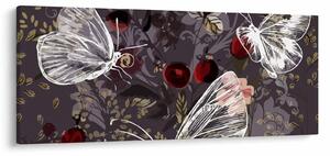 Obraz motýľov (120x50 cm)