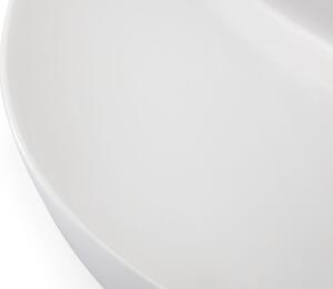 CERANO - Umývadlo na dosku Kapua - biela lesklá - 60x45 cm