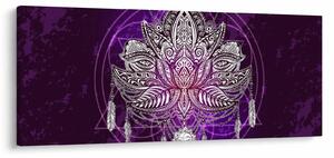 Obraz - Lotos (120x50 cm)