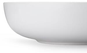 CERANO - Umývadlo na dosku Moana - biela lesklá - ⌀ 42 cm