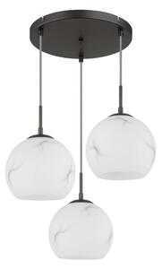 Globo 15999M-3HR - Závesný luster na lankách RAGUSA 3xE27/60W/230V pr. 42,5 cm